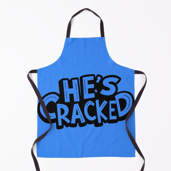 Item preview, He's Cracked – Bold and Relatable Gen Alpha Merch Gifts designed and sold by FunnehGacha.