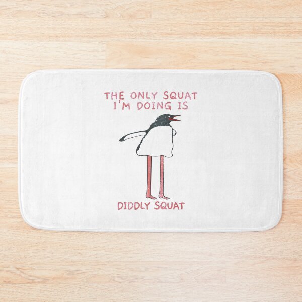 Item preview, The Only Squat I'm Doing Is Diddly Squat. Penguin. #2 designed and sold by EunsooLee.