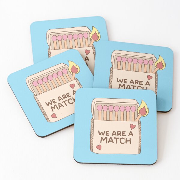 Item preview, We are a Match designed and sold by loobsart.