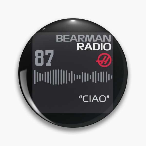 Item preview, Ollie Bearman Ciao Haas Sticker Formula One designed and sold by F1-Undone.