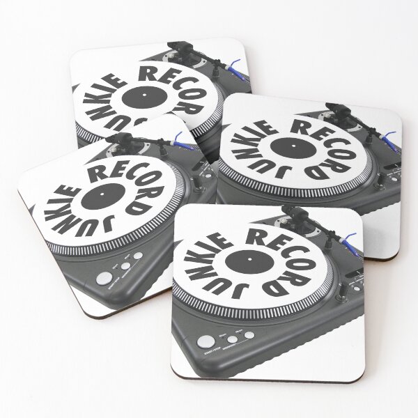 Item preview, Record Junkie Turntable designed and sold by Tee4Daily.