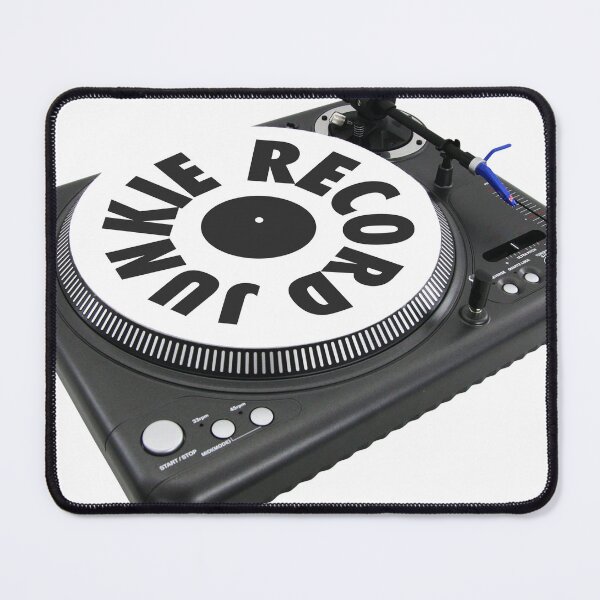 Item preview, Record Junkie Turntable designed and sold by Tee4Daily.