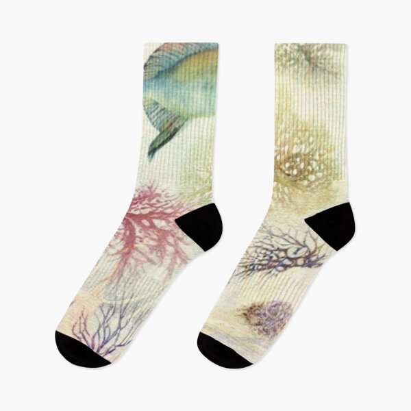 Item preview, Marine Life Textured Abstract  designed and sold by Pretty-Bird.