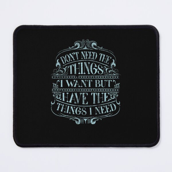 Item preview, Things I Need designed and sold by John MacPherson Allan.