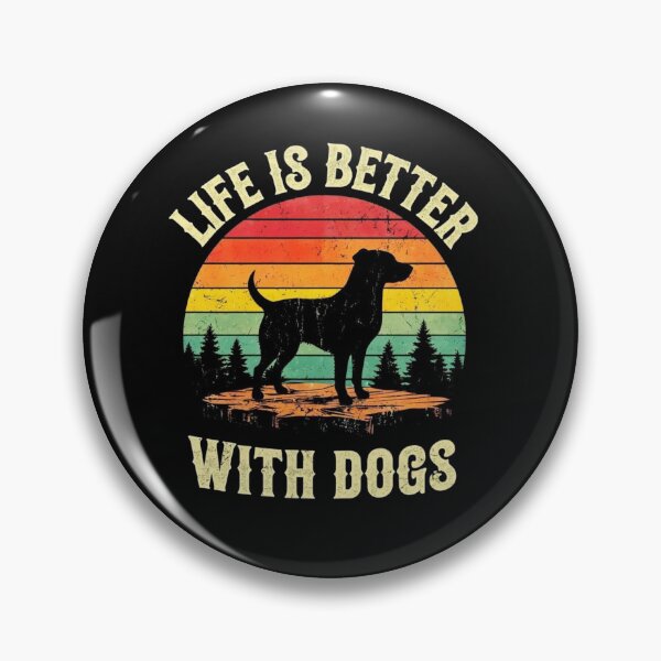 Item preview, life is better with dogs designed and sold by FuzzysChristianKitchKatch.