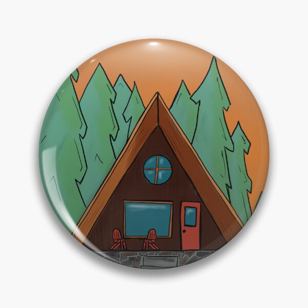 Item preview, A-frame forest chalet designed and sold by Antoine Marineau Bélanger.