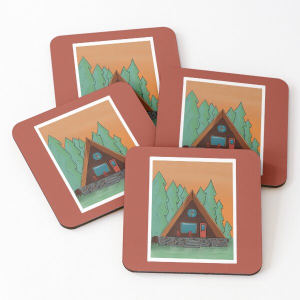 Item preview, A-frame forest chalet designed and sold by Antoine Marineau Bélanger.