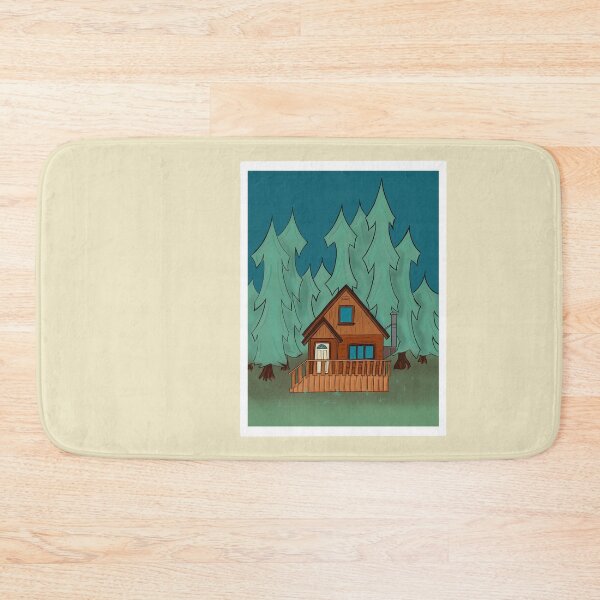 Aperçu de l'œuvre Chalet en forêt créée et vendue par Antoine Marineau Bélanger.