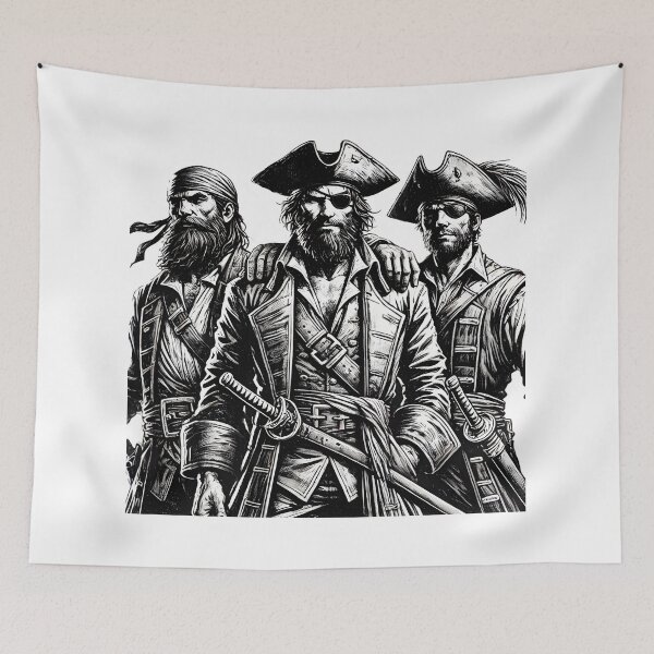Item preview, Pirate with friend designed and sold by CHAMP639.