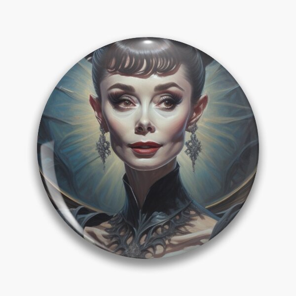 Item preview, Audrey Hepburn Gothic Queen designed and sold by Crème  de la Crème.