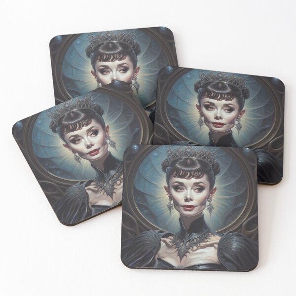 Item preview, Audrey Hepburn Gothic Queen designed and sold by Crème  de la Crème.