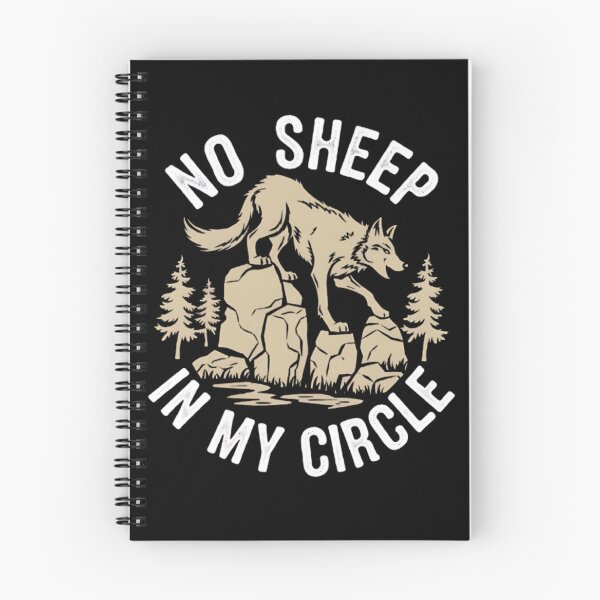 Item preview, No Sheep In My Circle designed and sold by HappyHarmonyArt.