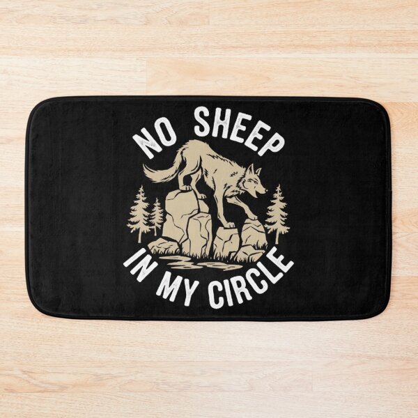 Item preview, No Sheep In My Circle designed and sold by HappyHarmonyArt.