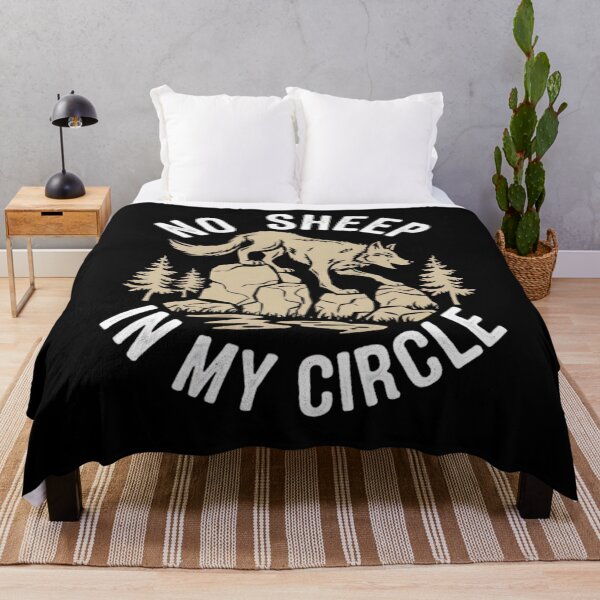 Item preview, No Sheep In My Circle designed and sold by HappyHarmonyArt.