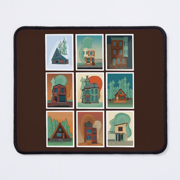 Item preview, Series of nine storefronts designed and sold by Antoine Marineau Bélanger.
