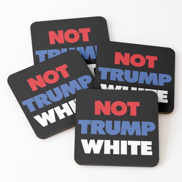 Item preview, Not Trump White designed and sold by TeeArcade84.