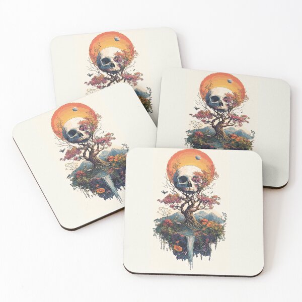 Item preview, Mortality's Bloom: The Skull Tree of Sundered Worlds designed and sold by bloorose.