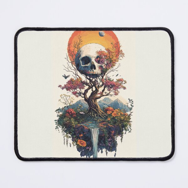 Item preview, Mortality's Bloom: The Skull Tree of Sundered Worlds designed and sold by bloorose.