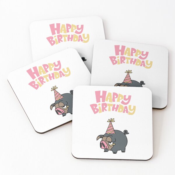 Item preview, Lechonk Happy Birthday designed and sold by kyravreeland.