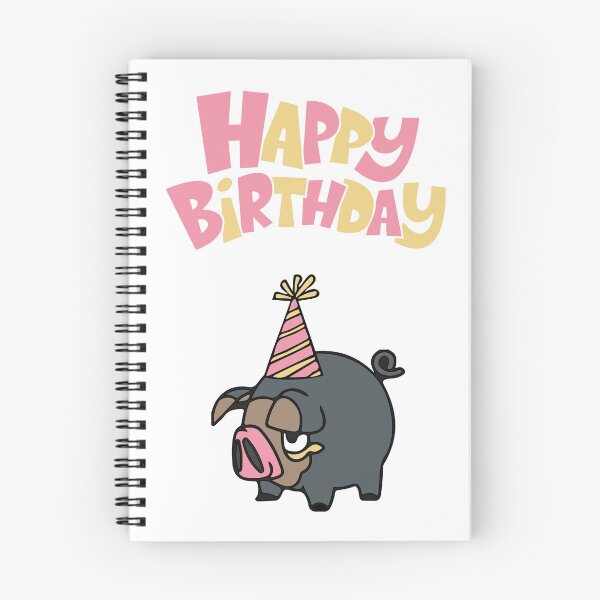 Item preview, Lechonk Happy Birthday designed and sold by kyravreeland.