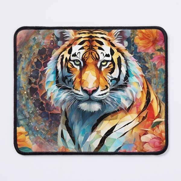 Item preview, Mosaic Tiger designed and sold by purplesensation.