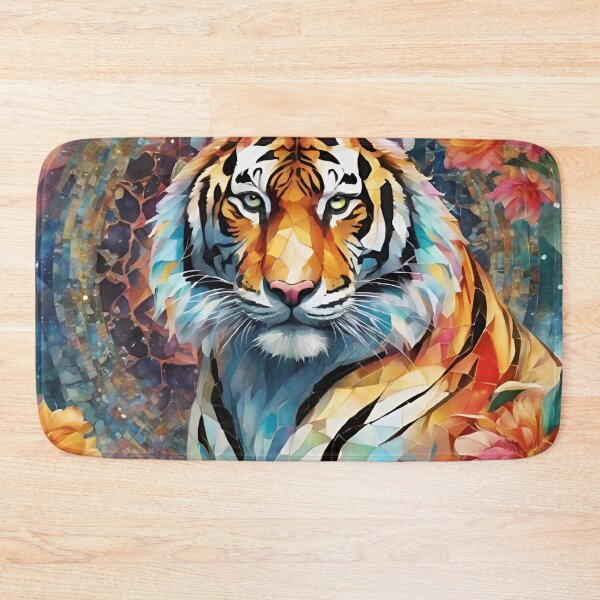 Item preview, Mosaic Tiger designed and sold by purplesensation.