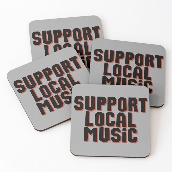 Item preview, Support Local Music designed and sold by Pink Ribbon.