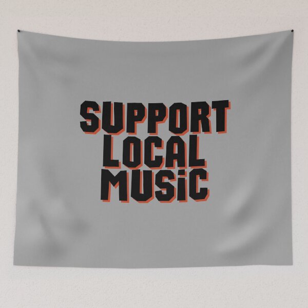 Item preview, Support Local Music designed and sold by Pink Ribbon.