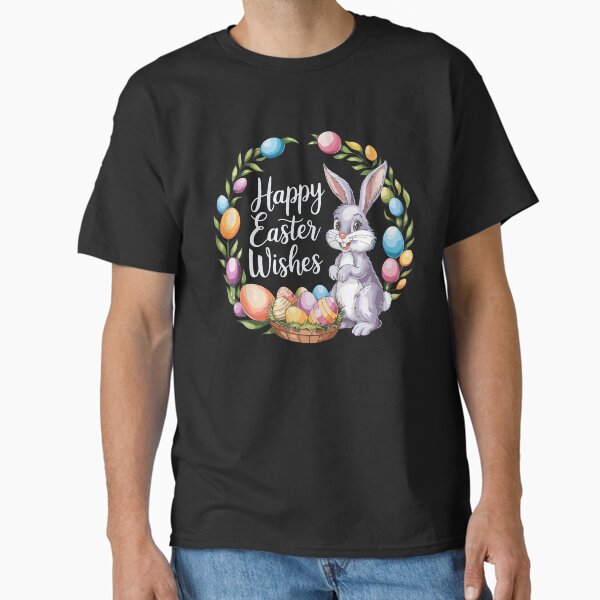 Item preview, Happy Easter Wishes, Cute Bunny, Easter Sundy designed and sold by motivato.