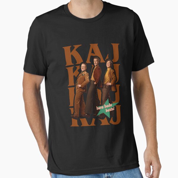 Vista previa del artículo con la obra «KAJ Bara Bada Bastu Eurovisión 2025 Suecia Merch Active», diseñado y vendido por MagicShopPlus.