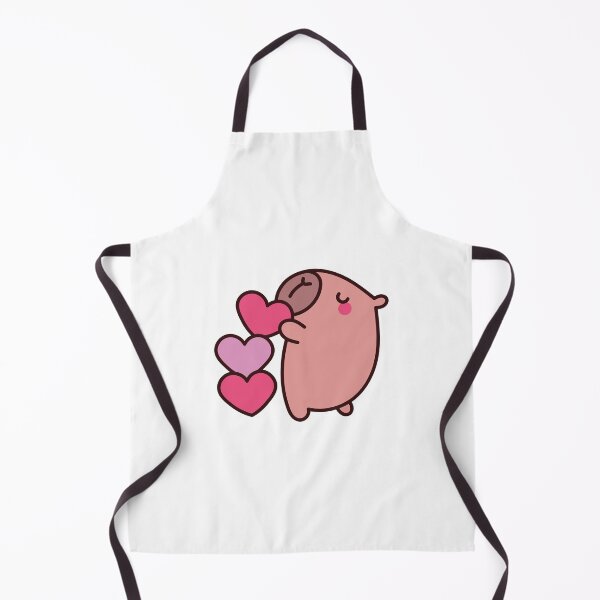 Item preview, Triple Love Capybara: Kawaii Capybara Design with Three Hearts for a Romantic Touch designed and sold by Polarisofficial.