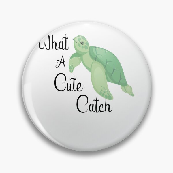 Item preview, What A Cute Catch - CuteTurtle designed and sold by Vero De.