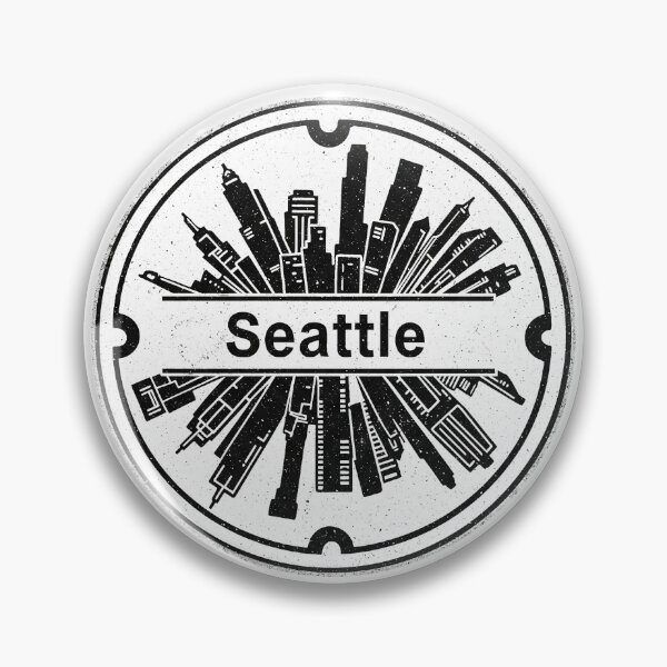 Artikelvorschau, Seattle: Runder Kanaldeckel entworfen und verkauft von GraffitiLab.