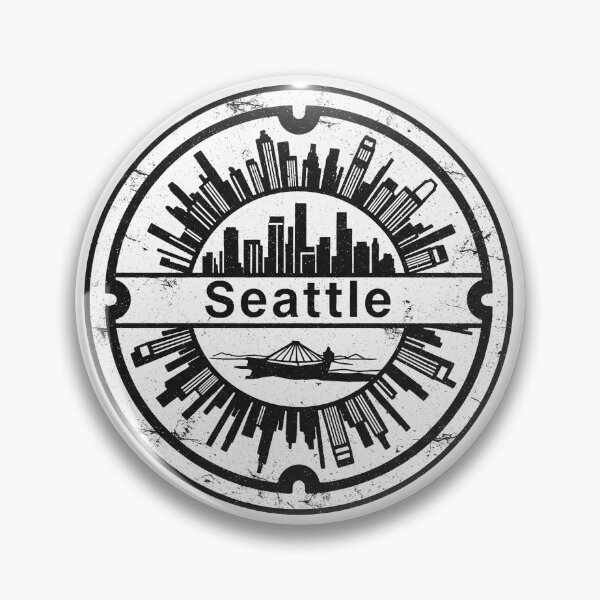 Artikelvorschau, Seattle: Runder Kanaldeckel entworfen und verkauft von GraffitiLab.