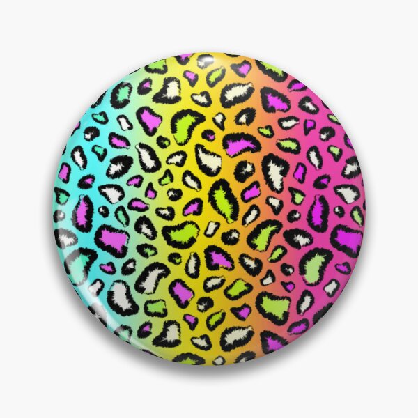 Item preview, Rainbow Leopard Print Aesthetic designed and sold by ChainsArt.