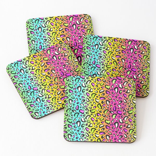 Item preview, Rainbow Leopard Print Aesthetic designed and sold by ChainsArt.