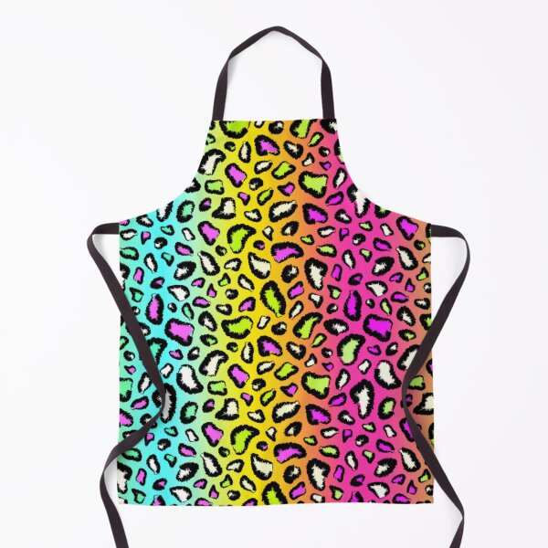 Item preview, Rainbow Leopard Print Aesthetic designed and sold by ChainsArt.