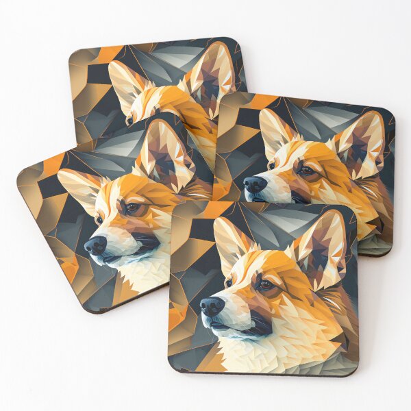 Item preview, Abstract Alley Corgi designed and sold by TombGear.