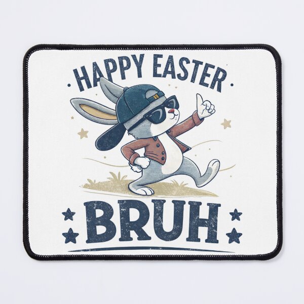 Item preview, happy easter bruh cool bunny designed and sold by GogoGrove.