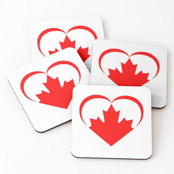 Item preview, Canada Heart Red Small designed and sold by BeermanShirts.