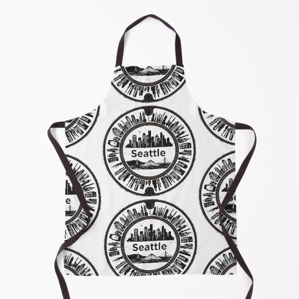 Item preview, Seattle: Round Manhole Cover designed and sold by GraffitiLab.