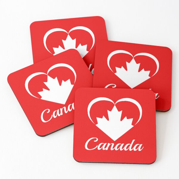 Item preview, Canada Heart White designed and sold by BeermanShirts.