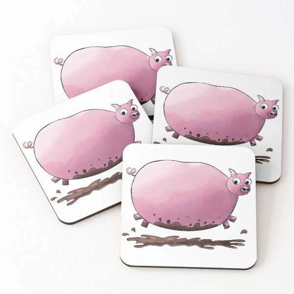 Item preview, Impossible Farm Muddy Pig designed and sold by SharnDesignsArt.