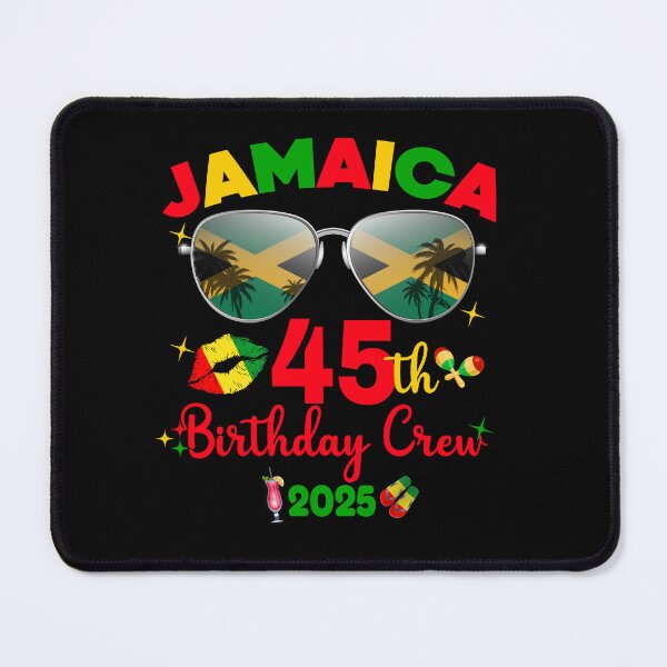Item preview, Jamaica Trip 45th Birthday Crew 2025 designed and sold by doodIllustrate.
