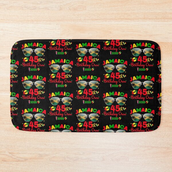 Item preview, Jamaica Trip 45th Birthday Crew 2025 designed and sold by doodIllustrate.