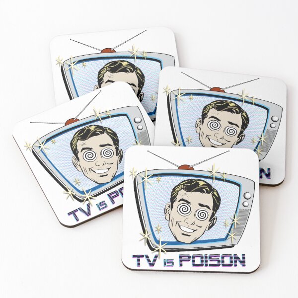 Item preview, TV is Poison designed and sold by MadTropic.