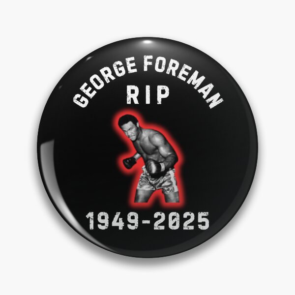 Item preview, George Foreman RIP designed and sold by WoodburyLake.