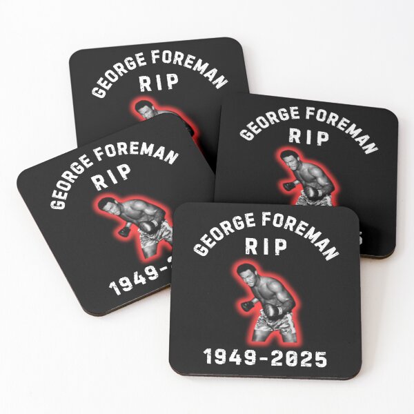Item preview, George Foreman RIP designed and sold by WoodburyLake.