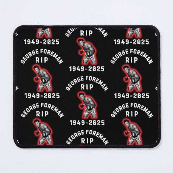 Item preview, George Foreman RIP designed and sold by WoodburyLake.