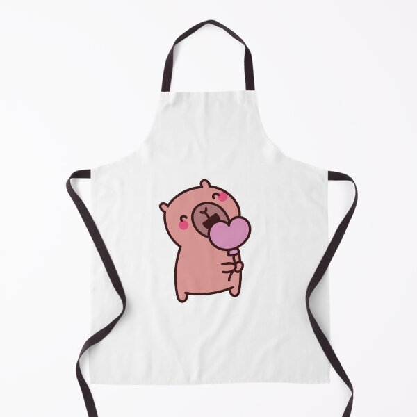 Item preview, Sweet Love Capybara: Kawaii Capybara Design with Heart Palette designed and sold by Polarisofficial.